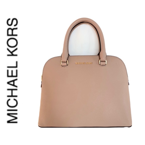 NWT authentic MK large leather Cindy Dome satchel - Picture 2 of 6